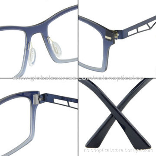 Fashion trend nylon unisex eyeglass frames, customized logos available